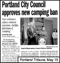 [May 15th Portland Tribune article]