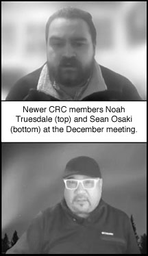 [December CRC meeting]