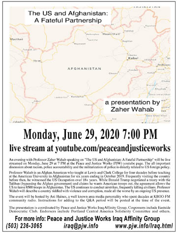 [Zaher Afghanistan June 2020 flyer]